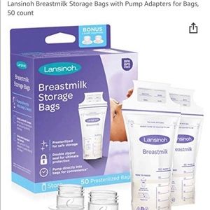NWOT Lansinoh Breastmilk Storage bags bundle